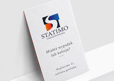 Projekt logo – odszkodowania Statimo