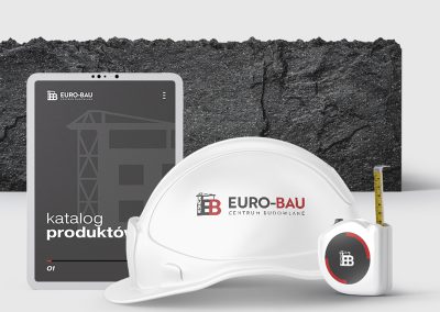 Projekt logo – centrum budowlane Euro-Bau